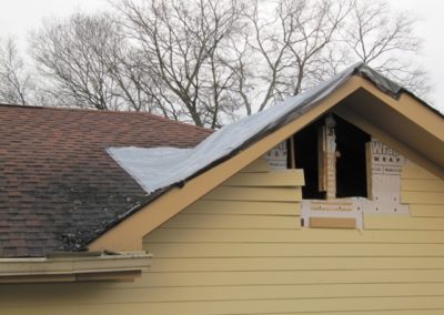 Damage to Side of Home